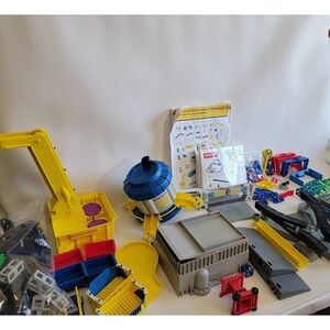 Rokenbok Monorail Depot Elevation Station Crane Hopper Set Instruction Booklet